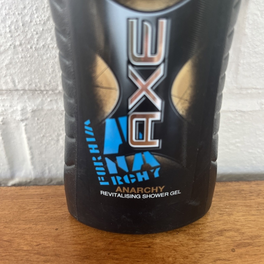 Axe Anarchy For Him Revitalising Shower Gel Retired Scent HTF - Picture 2 of 4